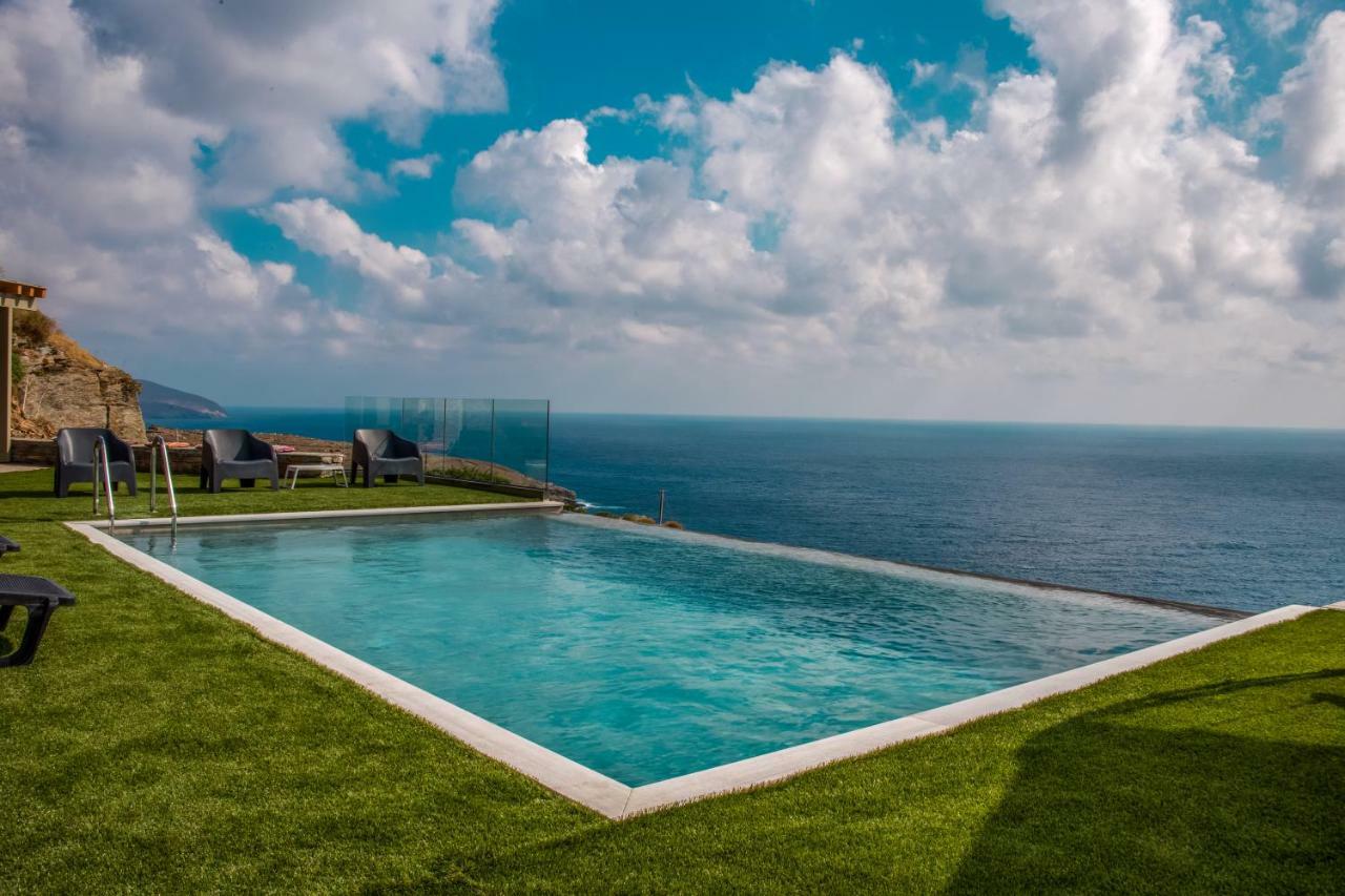Anastasis Luxury Villa Andros With Heated Pool Sineti Kültér fotó