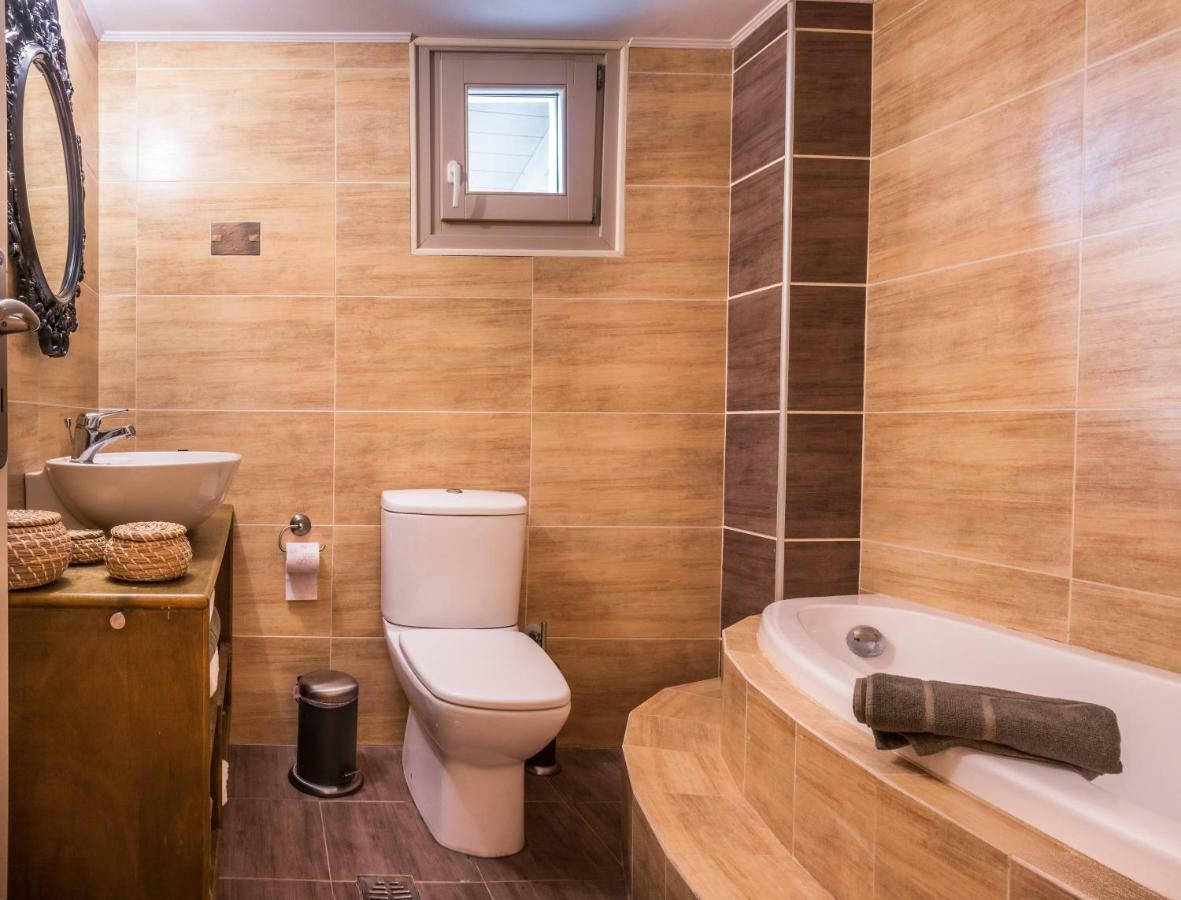 Anastasis Luxury Villa Andros With Heated Pool Sineti Kültér fotó