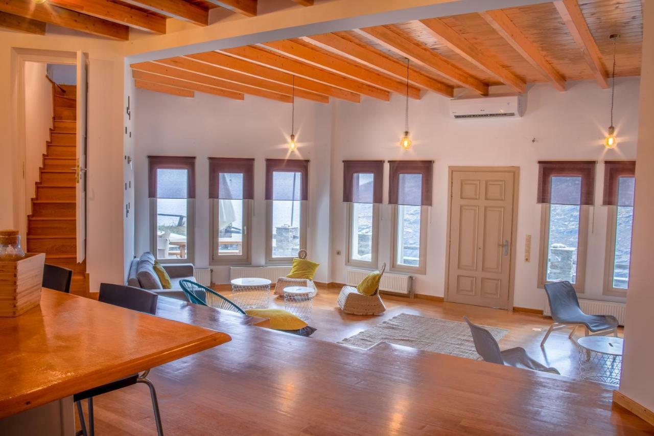 Anastasis Luxury Villa Andros With Heated Pool Sineti Kültér fotó