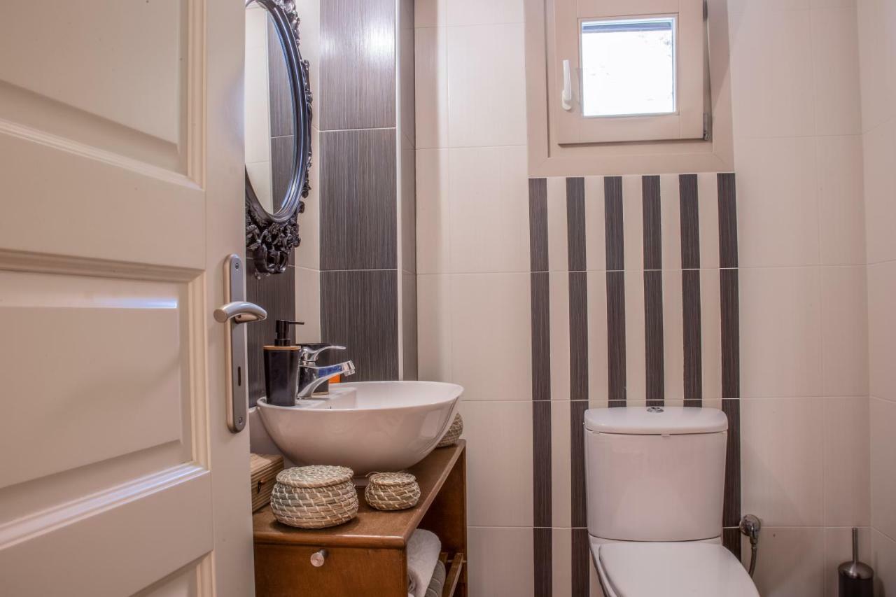 Anastasis Luxury Villa Andros With Heated Pool Sineti Kültér fotó