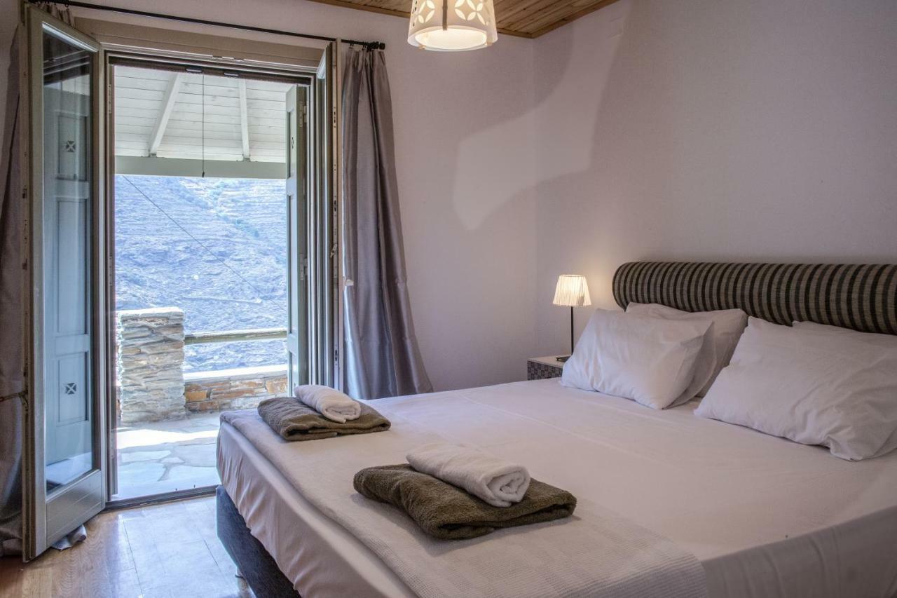 Anastasis Luxury Villa Andros With Heated Pool Sineti Kültér fotó