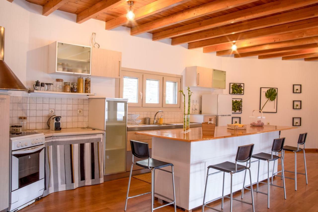 Anastasis Luxury Villa Andros With Heated Pool Sineti Kültér fotó