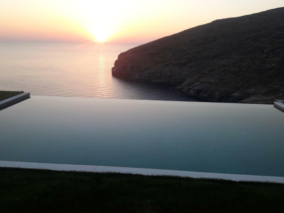 Anastasis Luxury Villa Andros With Heated Pool Sineti Kültér fotó